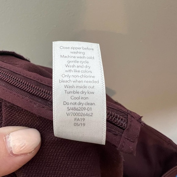 ATHLETA Wander Slim Ankle Pant 8 ( M Medium ) Antique Burgundy #486209 NEW - Picture 14 of 14